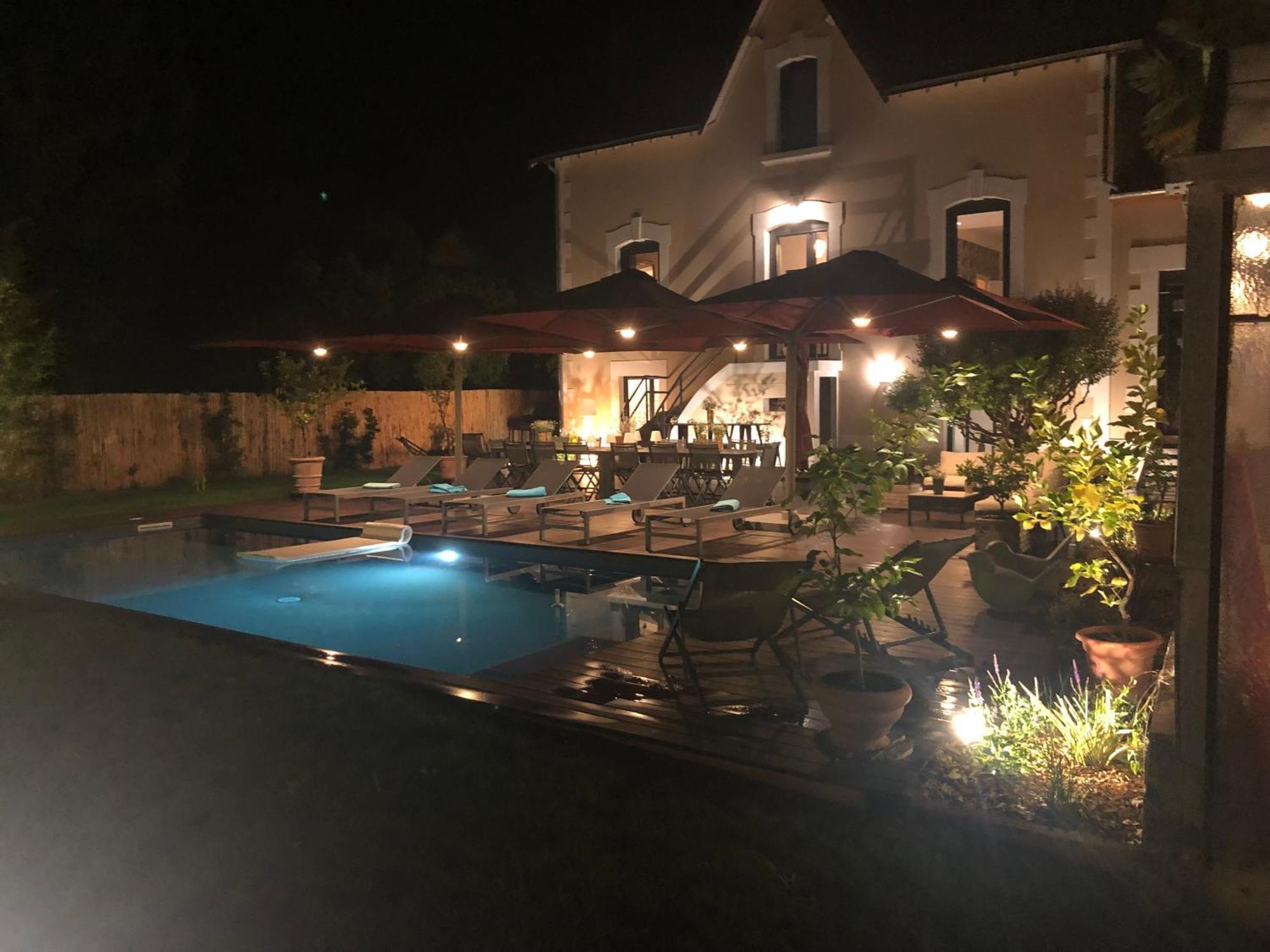 Demeure De Charme Vue Riviere Perigueux Piscine Parking Bed & Breakfast Exterior foto