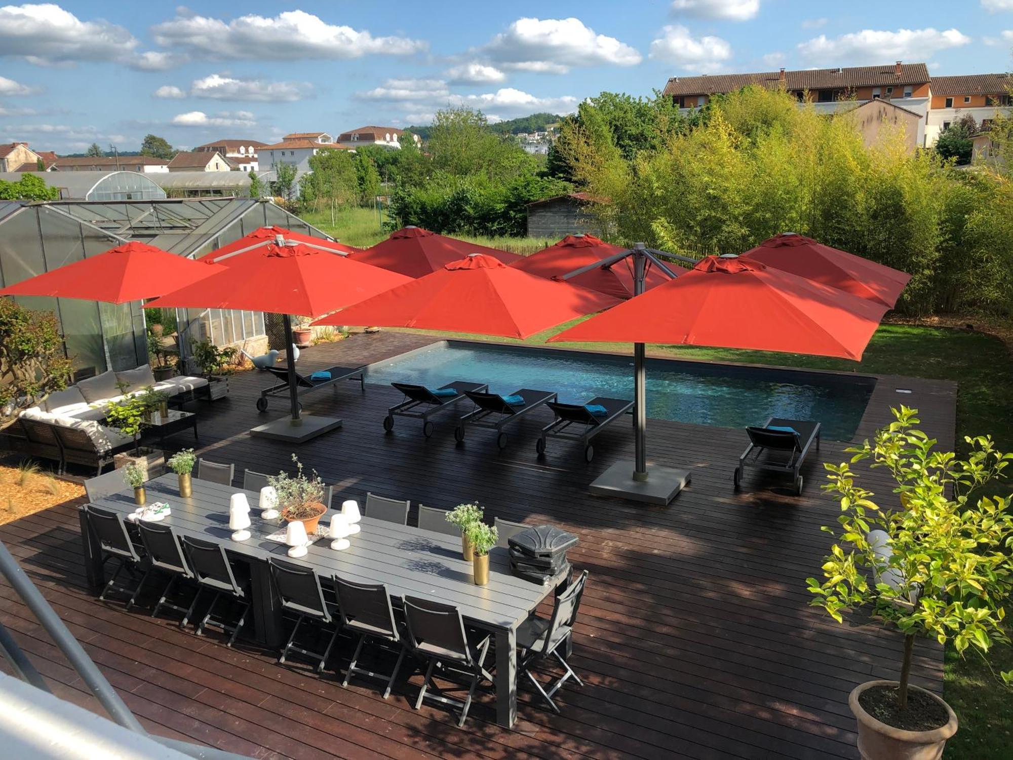 Demeure De Charme Vue Riviere Perigueux Piscine Parking Bed & Breakfast Exterior foto